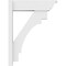 Ekena Millwork Merced Architectural Grade PVC Outlooker with Traditional Ends, 7"W X 24"D X 32"H OUTP07X24X32MRC01 - alternate 2